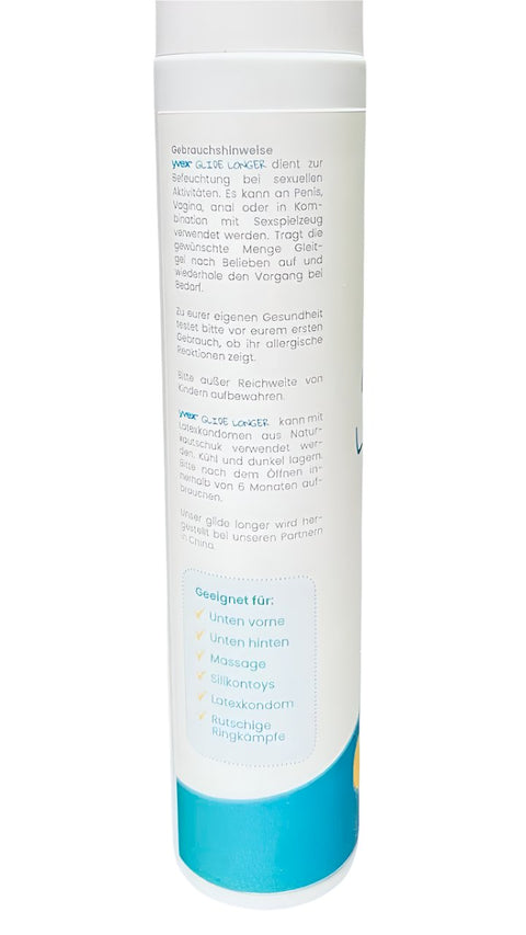 yvex® Glide Longer ∗ langanhaltendes silikongleitmittel